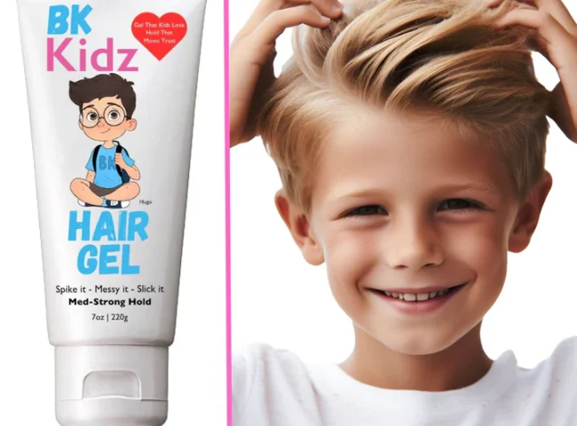 Tried & Tested BK Kids Boys Hair Gel – A Game-Changer for Kids' Hairstyles