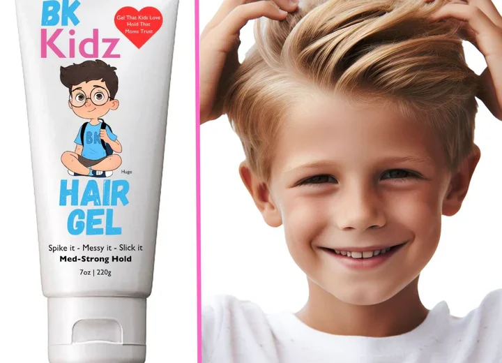 Tried & Tested BK Kids Boys Hair Gel – A Game-Changer for Kids' Hairstyles
