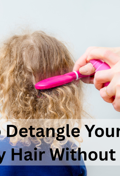 How to Detangle Your Child’s Curly Hair Without Tears