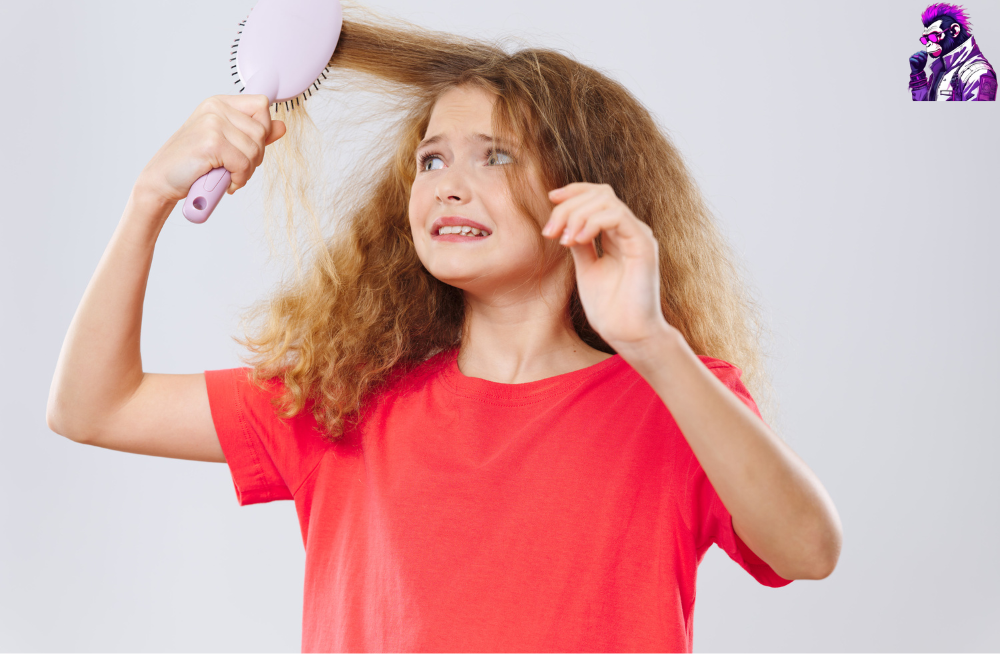 How to Detangle Your Child’s Curly Hair Without Tears- Use a Wide-Tooth Comb or Detangling Brush