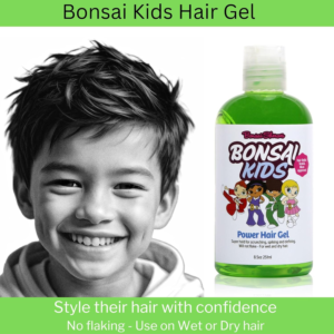 Kid-Friendly Styling Gels That Provide Hold Without Flakes - Bonsai kids hair gel
