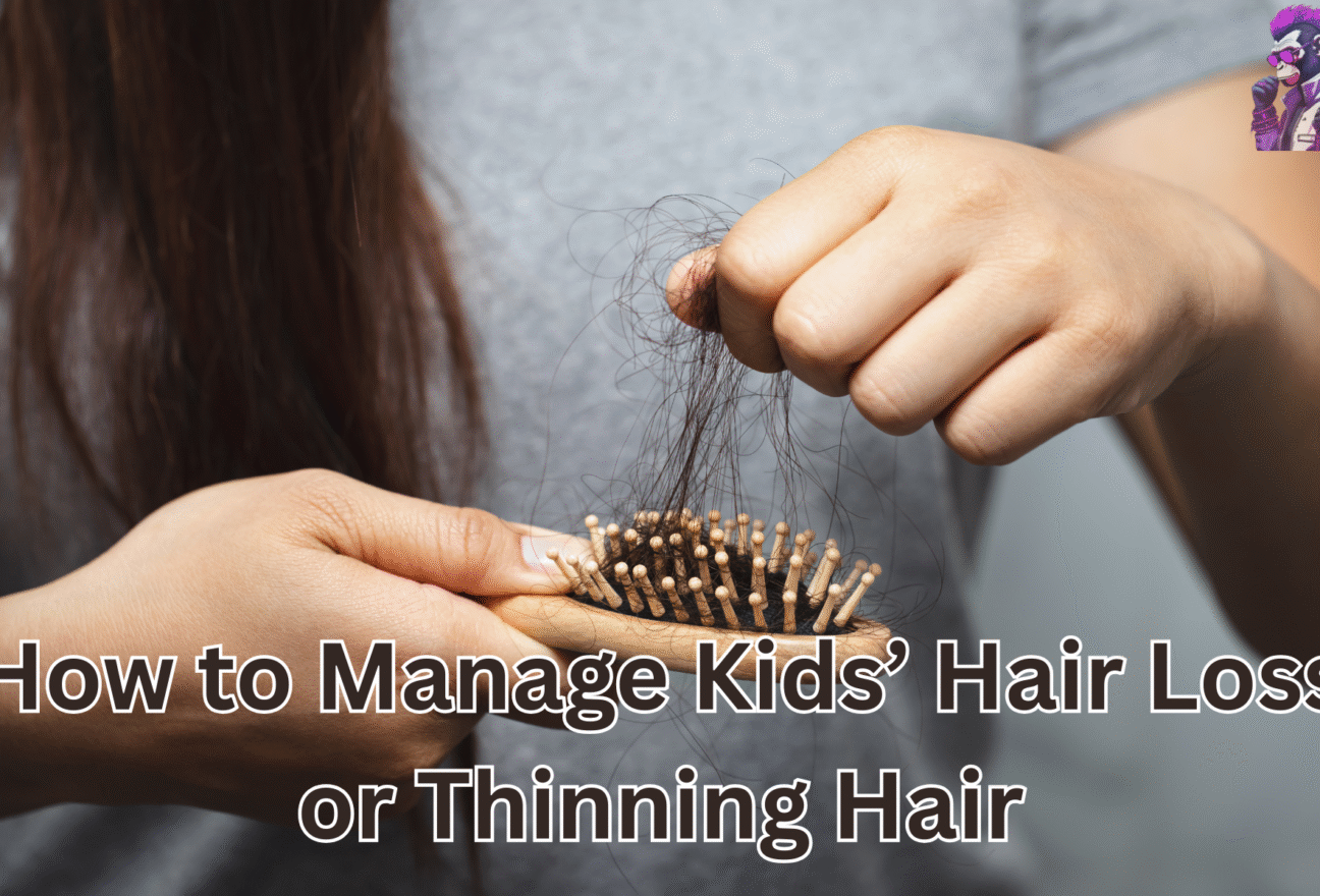 How to Manage Kids’ Hair Loss or Thinning Hair