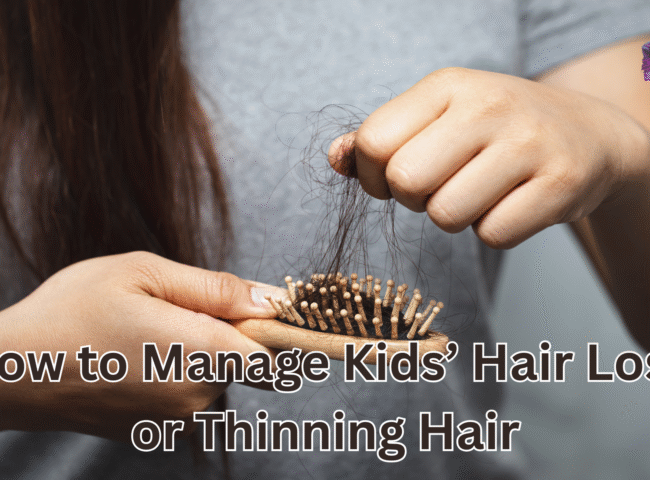 How to Manage Kids’ Hair Loss or Thinning Hair